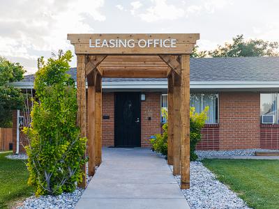 Leasing Office Entrance | Bella Vista