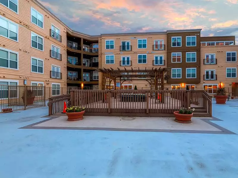 Pergola | Lincoln Place Apartments in Loveland, CO