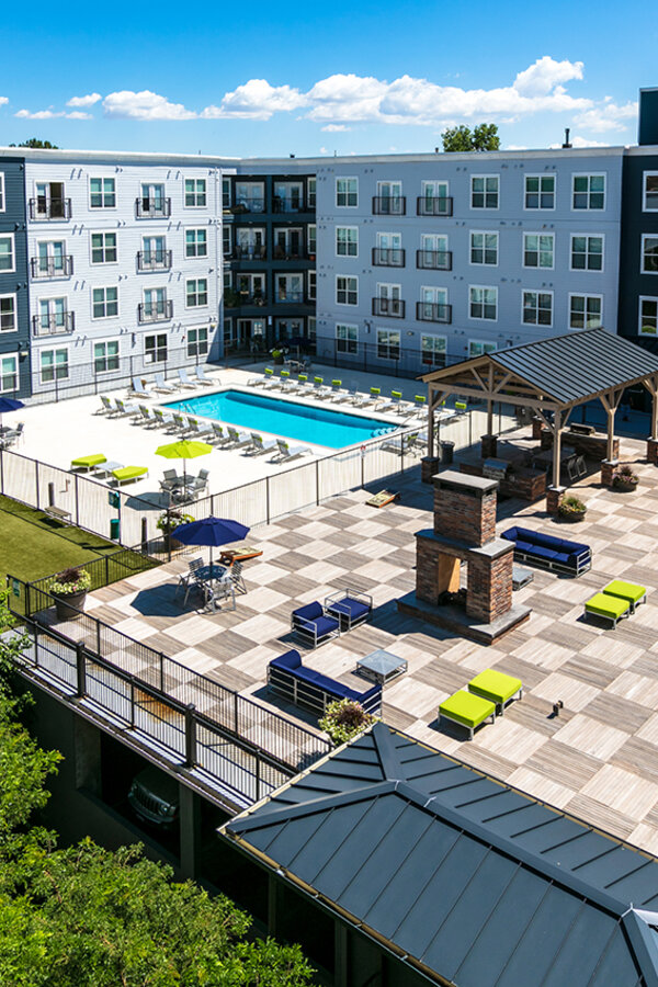 Aerial View of Amenities | Lincoln Place