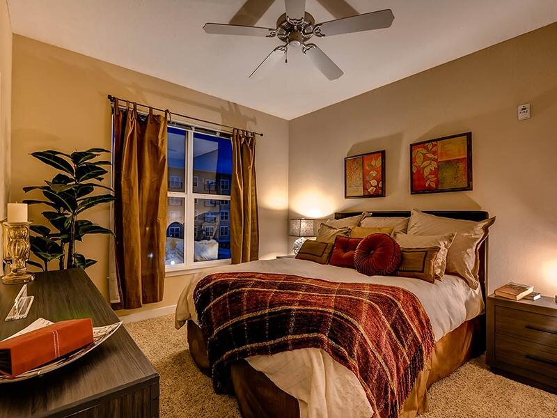 Bedroom | Lincoln Place Apartments in Loveland, CO