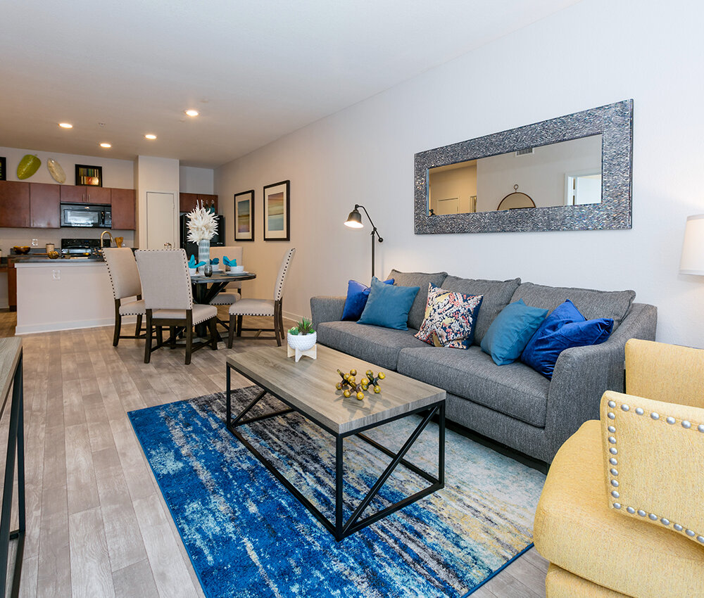 Living Room and Dining Area | Lincoln Place