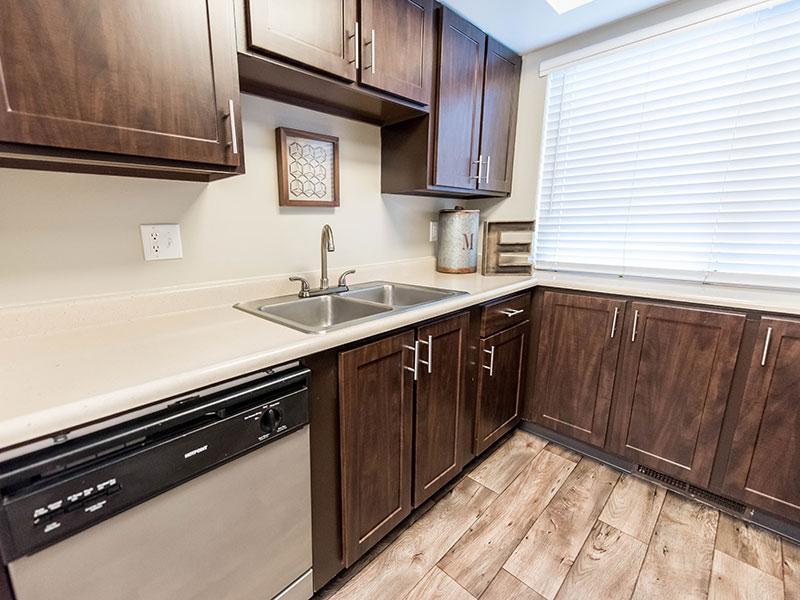 Apartment Kitchen With Personal Amenities | Miller Estates Apartments