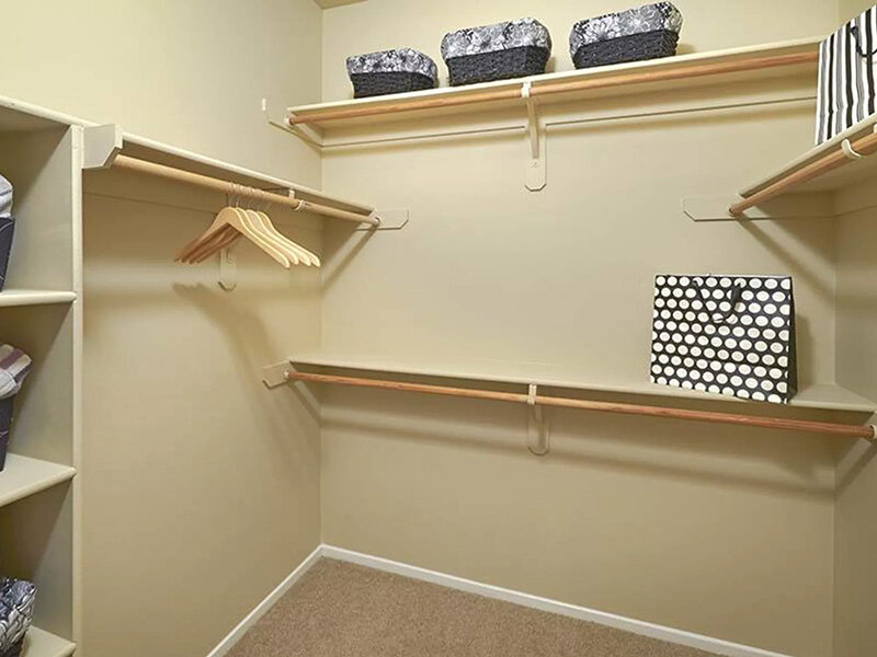 Closet | Legend Oaks Apartments