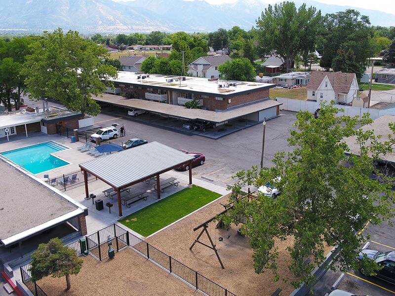 Aerial View | The 500 Apartments