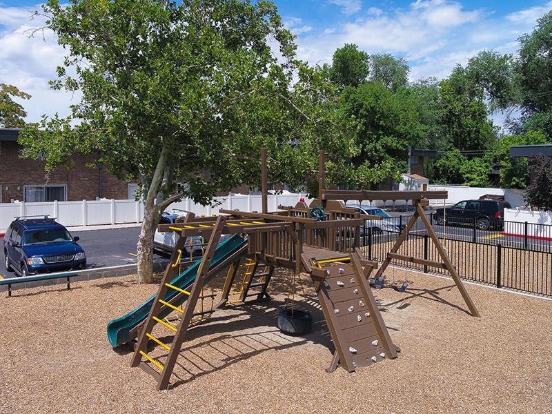 Playground and Parking | The 500 Apartments