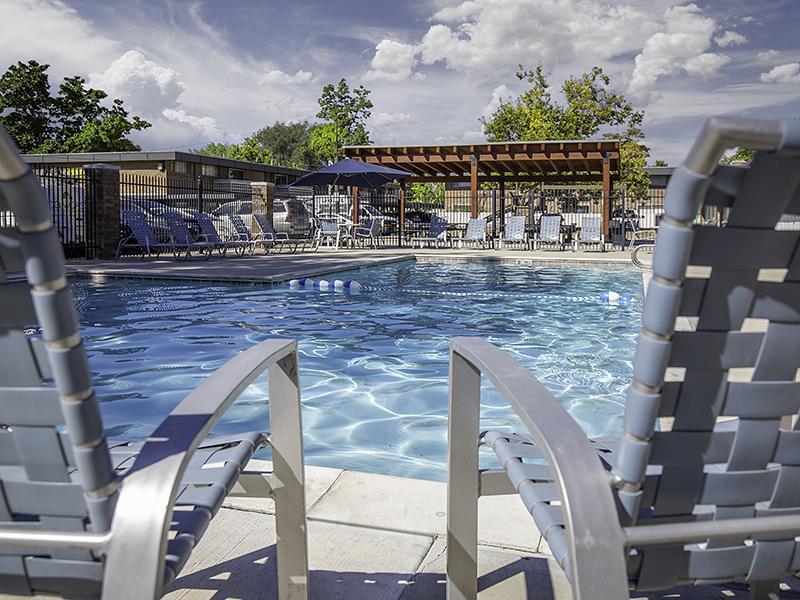 Poolside Seating| The 500 Apartments in Salt Lake City, UT