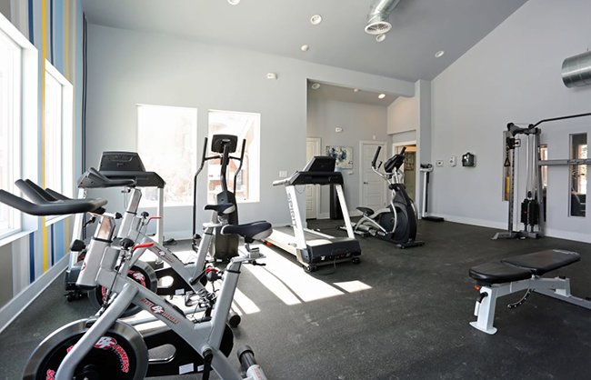 Fitness Center Ascend at Red Rocks Apartments in Lakewood, CO