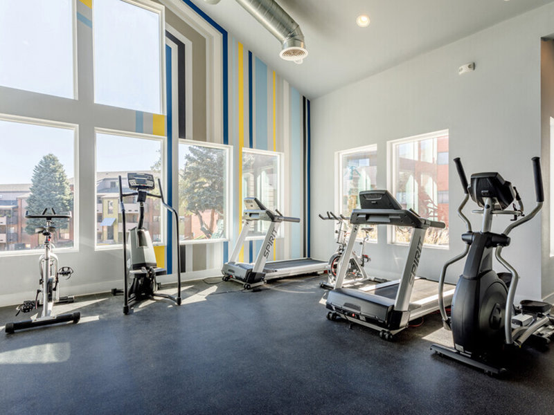 Fitness Center | Ascend at Red Rocks 80228 Apartments