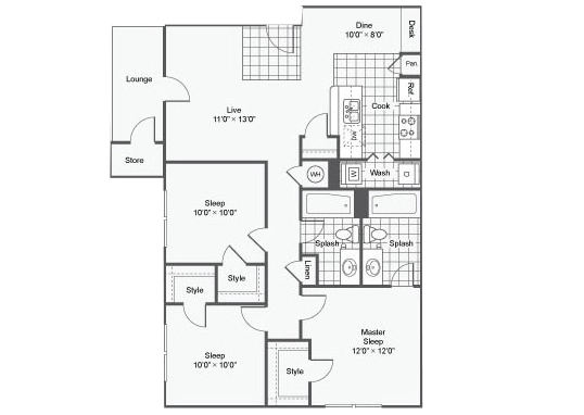Elevate at Red Rocks Floorplan Image