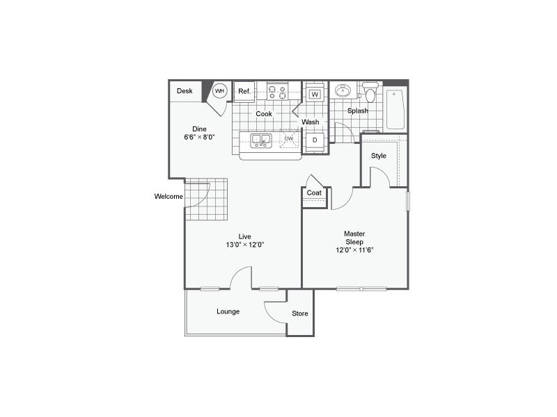 Highlands Floorplan at Elevate at Red Rocks