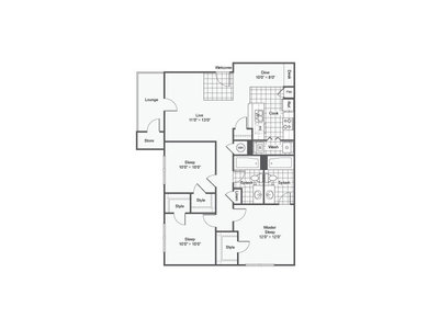 Copper floor plan at Elevate at Red Rocks in Lakewood, CO
