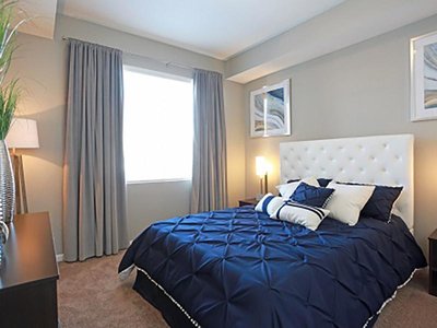 Bedroom | Elevate at Red Rocks 80228 Apartments 