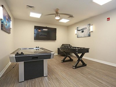 Game Tables | Elevate at Red Rocks Apartments in Lakewood, CO