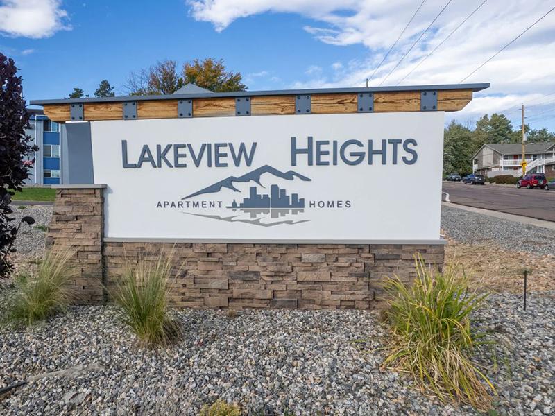 Sign | Lakeview Heights