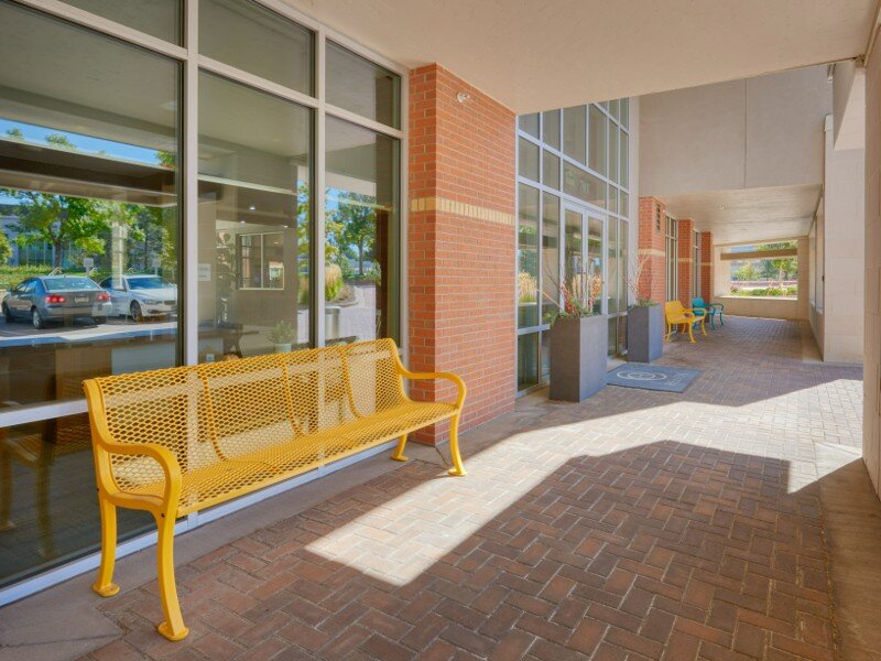 Outdoor Seating | Helios Apartments