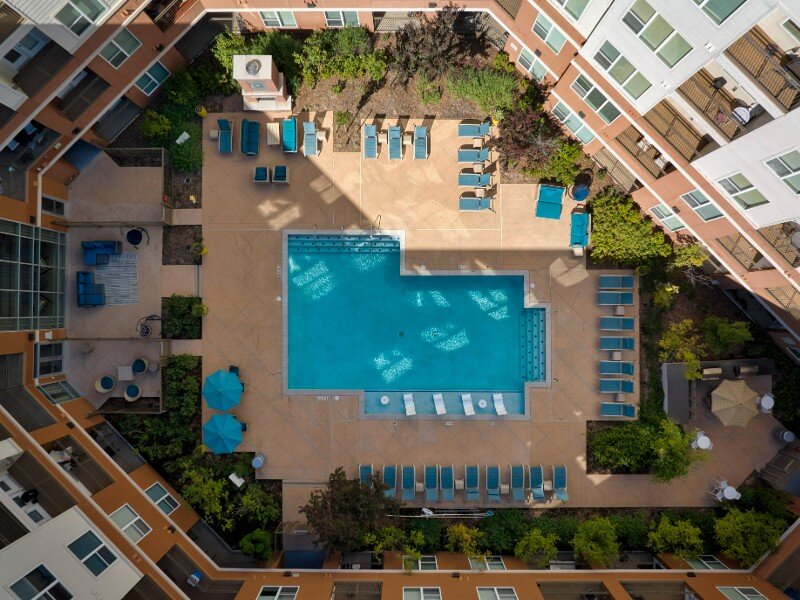 Pool Overview | Helios Apartments