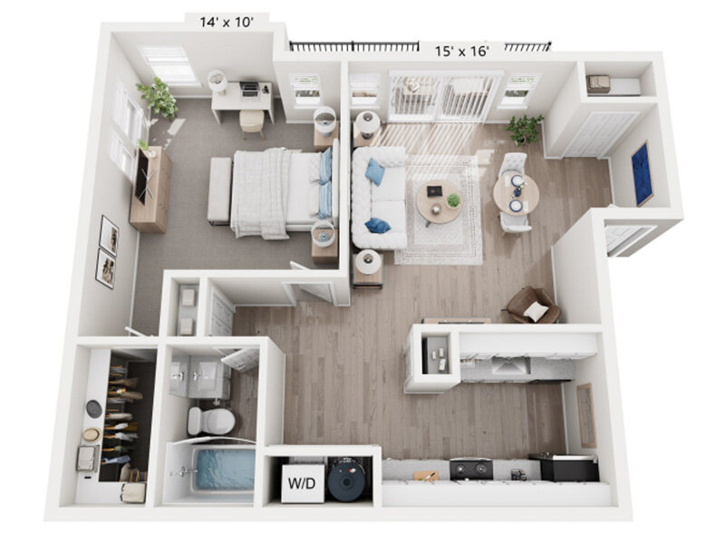 Berry apartment available today at The Station in Littleton