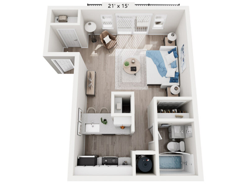 The Station Apartments Floor Plan Hill