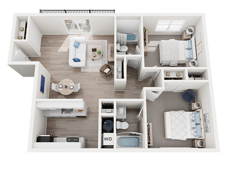 Main apartment available today at The Station in Littleton