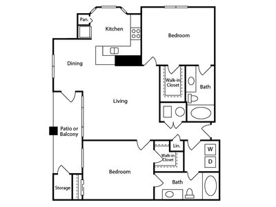 Monaco floor plan at Regatta in Northglenn, CO