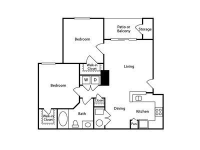 Cannes floor plan at Regatta in Northglenn, CO