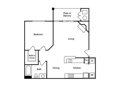 Capri floor plan at Regatta in Northglenn, CO