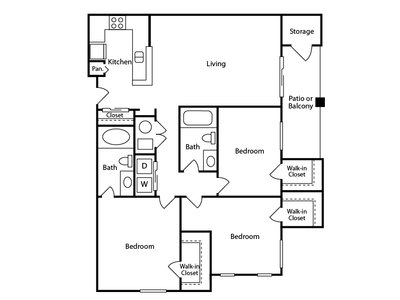 Versaille floor plan at Regatta in Northglenn, CO