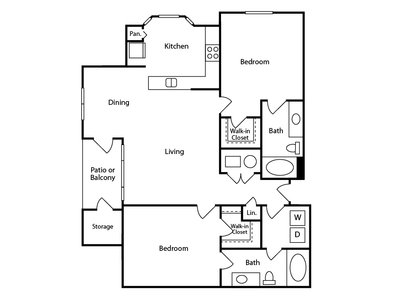 Marseille floor plan at Regatta in Northglenn, CO