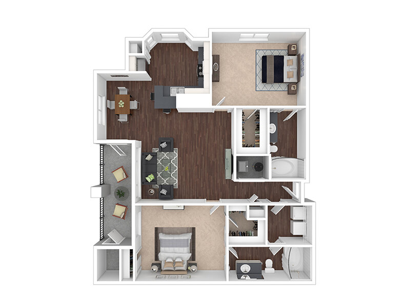 Monaco floor plan at Regatta