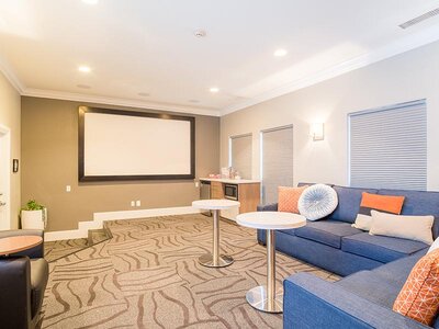 Movie Room | Regatta Apartments