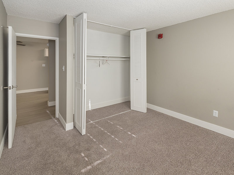Closet Space | 2 Bedroom  | Timber Lodge