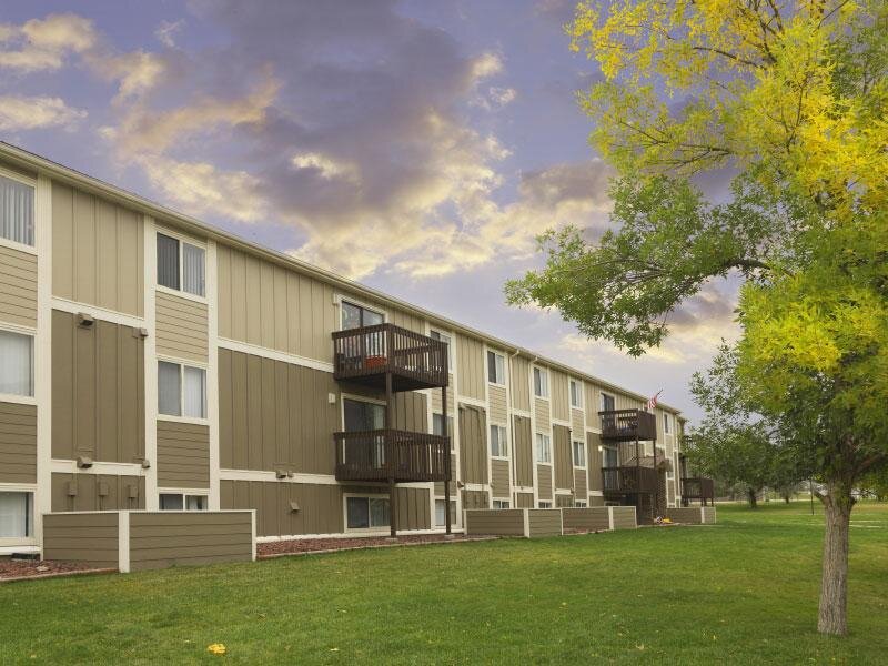 Sunridge Apartments | Back View | Casper, WY