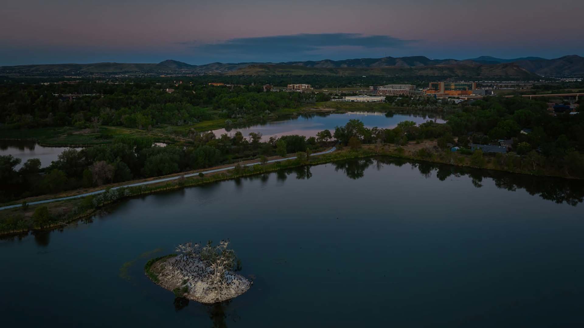 Tabor Lake in Wheat Ridge, CO