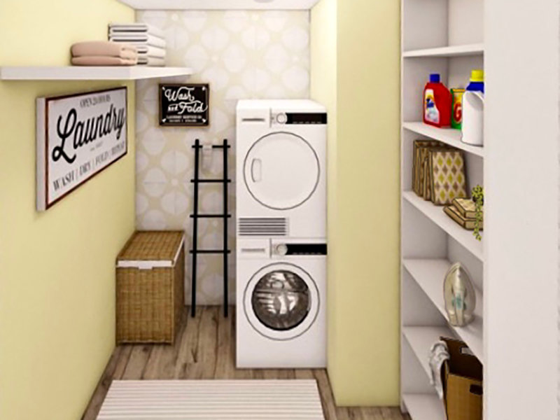 Laundry Room - Rendering | Riviera Apartments in Northglenn, CO