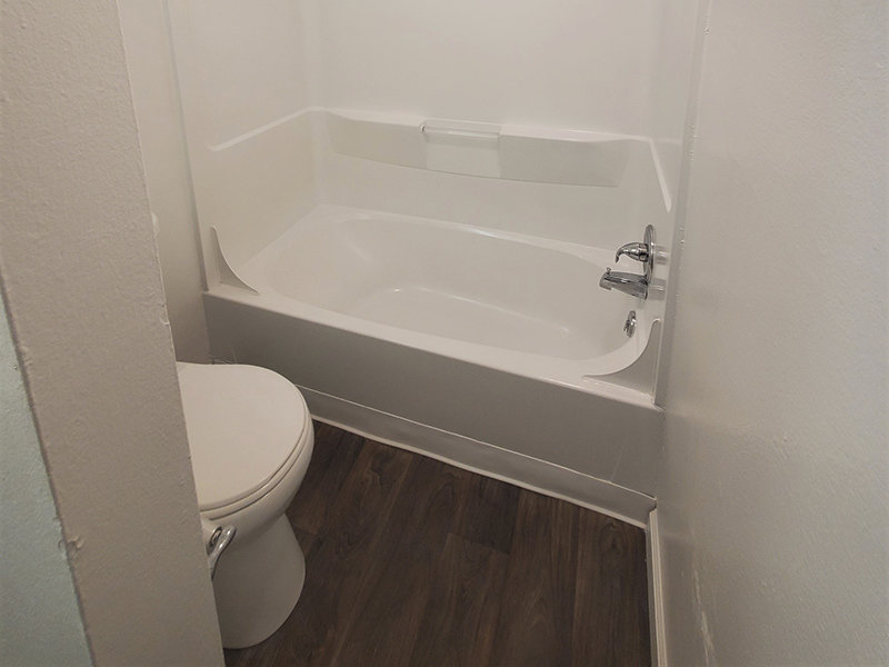 Bathroom | Riviera Apartments in Northglenn, CO