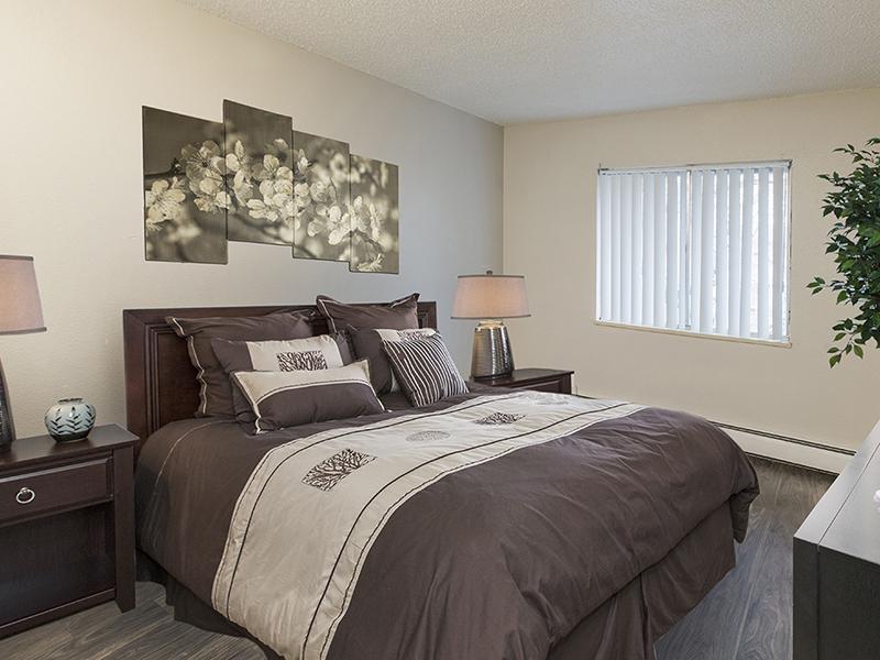 Furnished Bedroom | The Reserve Apartments in Colorado Springs