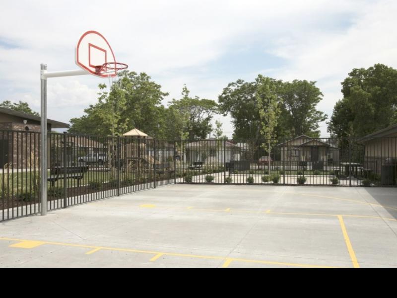 Basketball Court | 2550 South Main Apartments Salt Lake City, UT