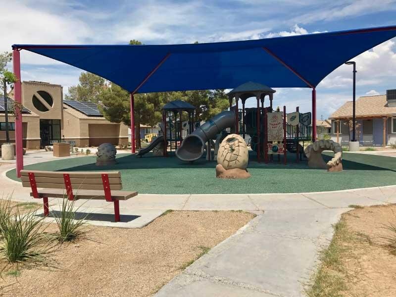 Exterior Biegger Estates playground