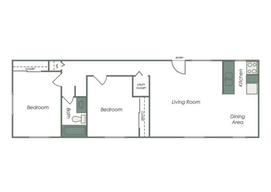 Shadow Tree Apartments Floorplan Image