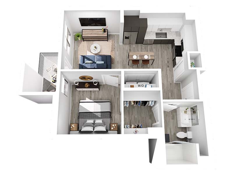 Studio, 1, & 2BR Apartments in Hawthorne, CA Floor Plans
