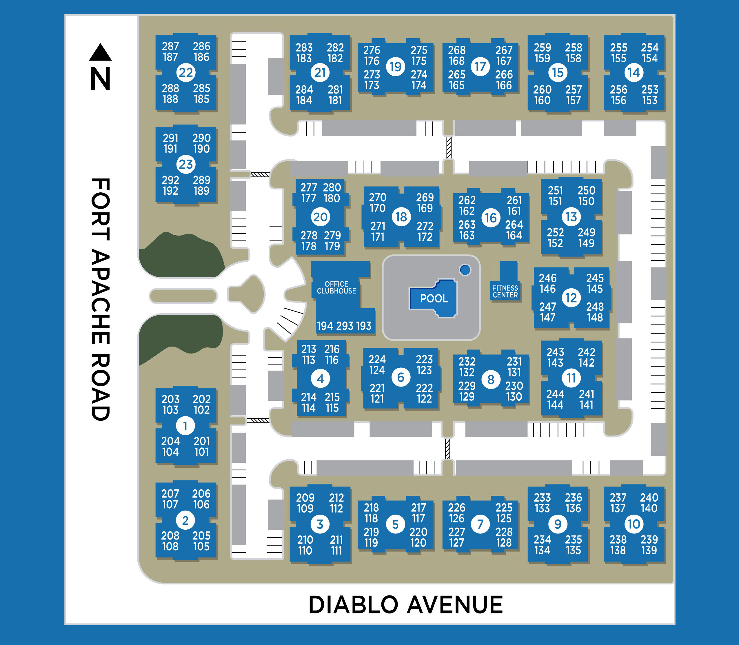 St. Clair Property Map
