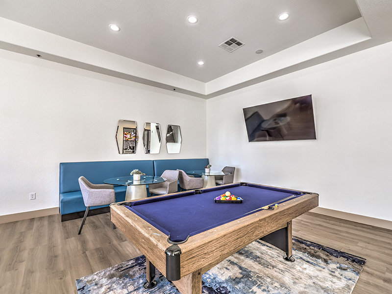 Pool Table | St. Clair Apartments in Las Vegas