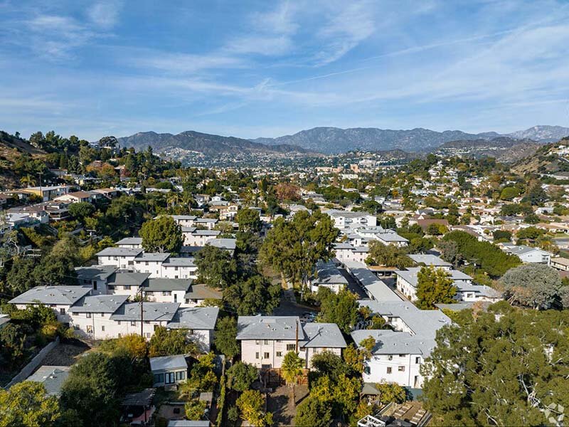 Drone View | Verdugo Mesa Apartments in Los Angeles, CA