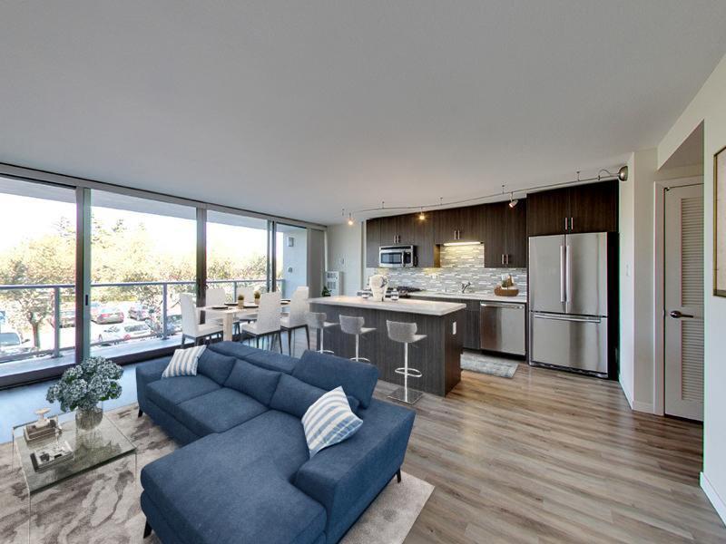 Living Room | Panomar Apartments in Alameda, CA
