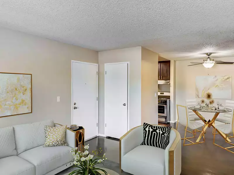 Living Room | Kendallwood Apartments