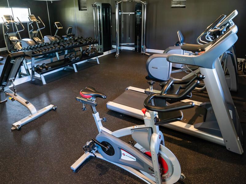 Apartments for Rent in San Rafael CA - McInnis Park - Fitness Center with Exercise Equipment