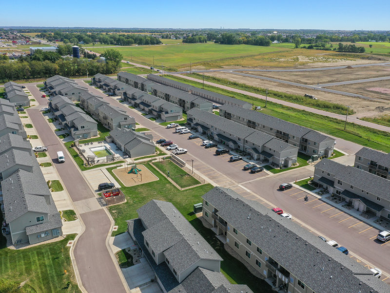 View of Community Layout | 41st Street Commons in Sioux Falls, SD