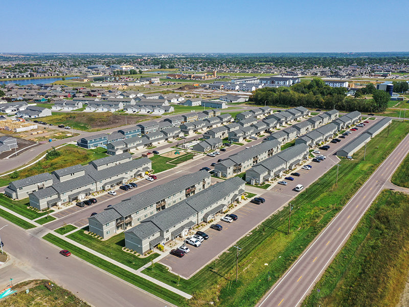 Above View of Neighborhood | 41st Street Commons in Sioux Falls, SD