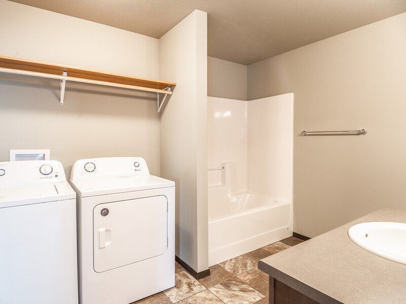 Laundry and Bathroom | 41st Street Commons in Sioux Falls, SD