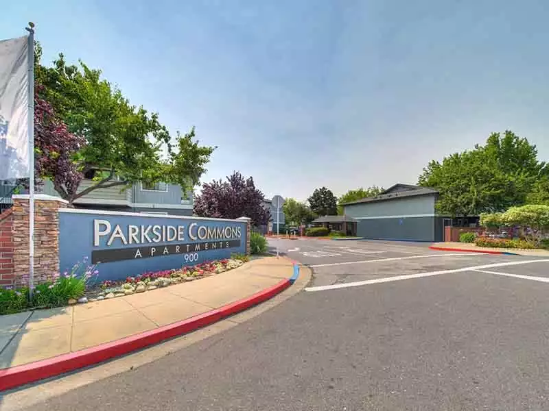 Welcome Sign | Parkside Commons Apartments in San Leandro, CA